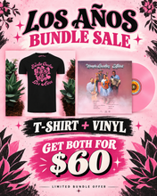 Load image into Gallery viewer, Los Años Bundle Sale - TShirt and Vinyl