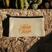 Load image into Gallery viewer, *NEW* La Santa Cecilia Cream Canvas Zipper Bags
